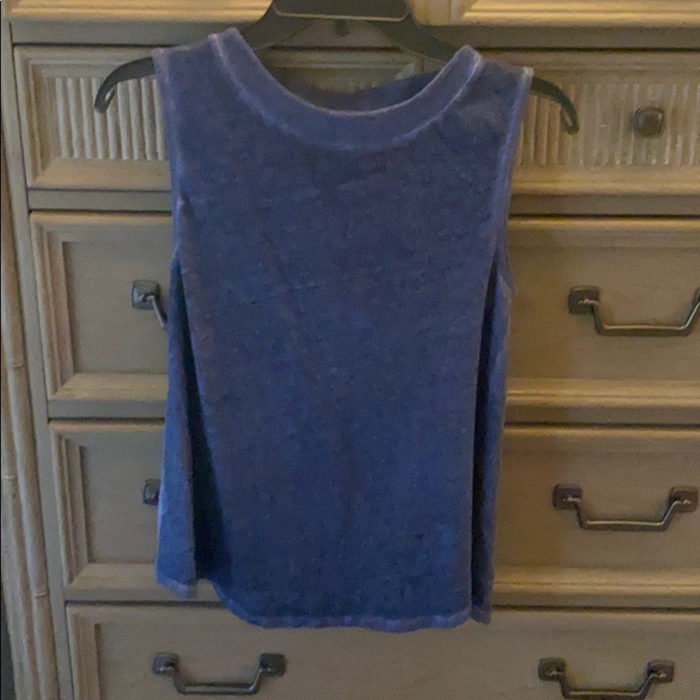 Vineyard Vines Garment Dyed Linen Blend Tank